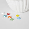EP Cabochon dôme rond verre irisé,fournitures créatives, cabochon rond, cabochon céramique fait main, 9mm, x 10- 20 ou 50 pièces-G120