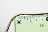 EP-Chaine serpent vieil or laiton brut 1.7mm, 1 metre G5357