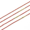 EP Cordon rouge or, fabrication bijoux, création bijoux,ruban mariage,fourniture créative, scrapbooking, largeur 1.5mm, longueur 1 mètre-G1489