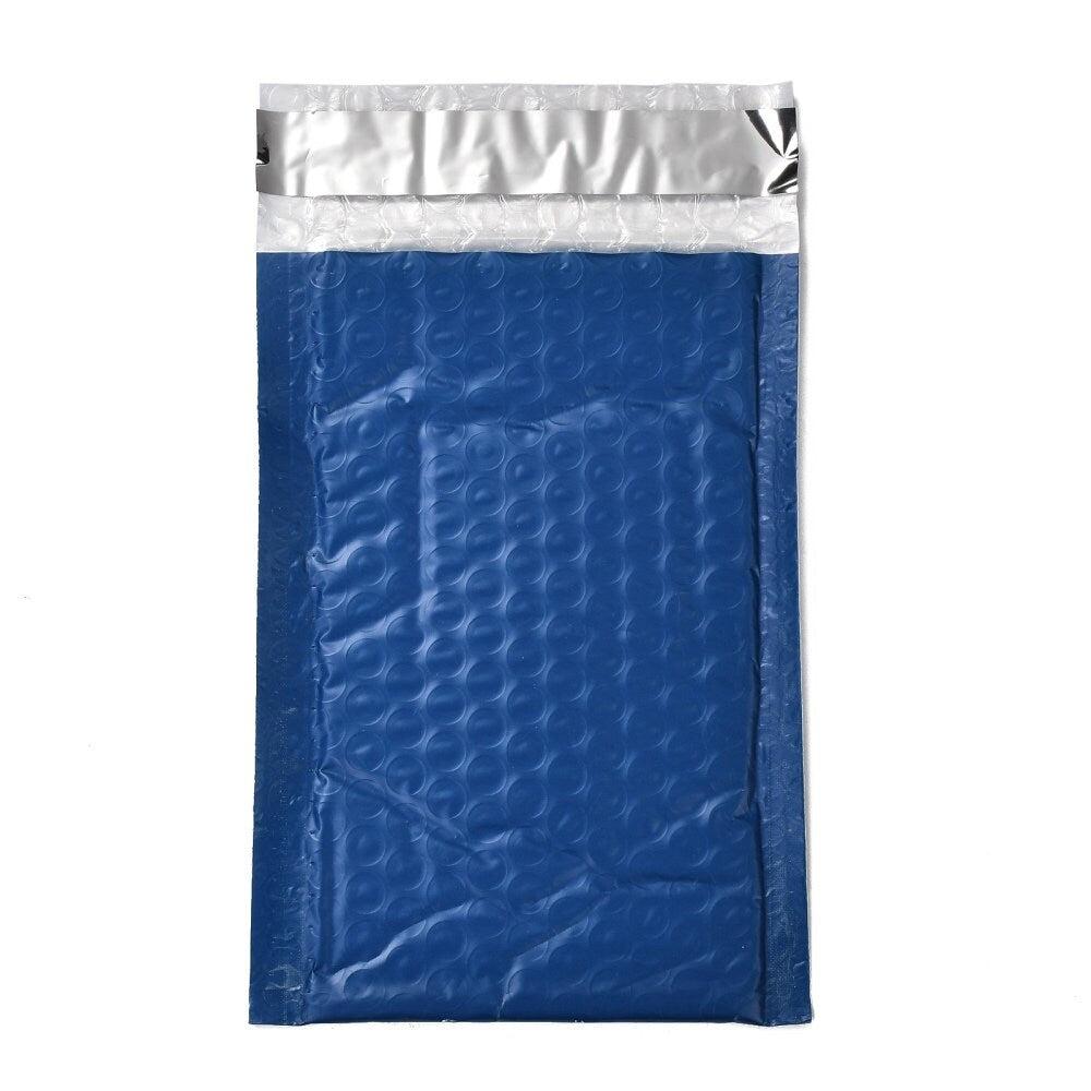 EP -Enveloppes à bulles en plastique bleu marine 220x124mm, un emballage auto-adhésif pour vos expéditions, x10 G5931