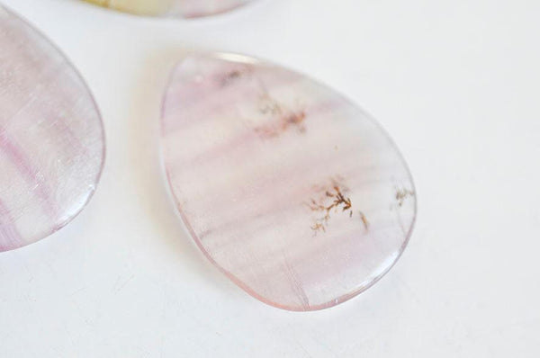 EP Pendentif Fluorite naturelle ovale,pierre naturelle,pierre fluorite,création bijoux,pendentif pierre, fluorite naturelle-G721