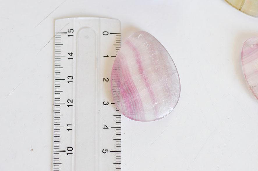 EP Pendentif Fluorite naturelle ovale,pierre naturelle,pierre fluorite,création bijoux,pendentif pierre, fluorite naturelle-G721