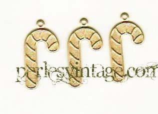 EP-Pendentif Sucre d'orge en laiton , x1 G7525