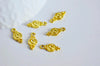 EP Pendentifs connecteurs ronds laiton doré,fournitures créatives,connecteurs doré,sans nickel, création bijoux, x 10, 16mm-G642