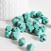 EP Perle bois vert hexagonale,fournitures créatives, perles bois,création bijoux,perle hexagone,Perles géométriques,11mm, x 5- G6052