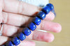 EP Perle rondelle lapis Lazulis, des perles naturelles pour creation bijou en pierre naturelle lapis naturel,le fil de 40 perles, 11x10mm G3820