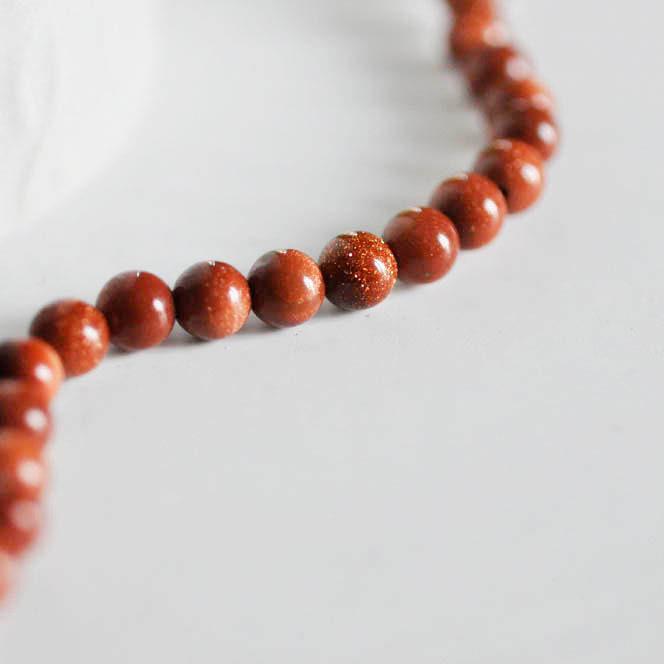 EP Perles goldstone marron, fourniture créative, perles rondes,goldstone marron, pierre synthèse,pailettes,perles pierre, 6mm,x 10 G3892