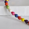 EP Perles gouttes multicolores howlite, howlite naturelle, perle turquoise, perle pierre, création bijoux, x 10-G1635