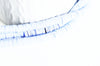 EP Perles polymère bleu heishi 6mm 6mm,le fil de 320 perles-G1630