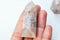 EP Pointe agate fleur naturelle roulée, agate fleur naturelle, pierre semi-precieuse, séance lithothérapie, la pièce G4866