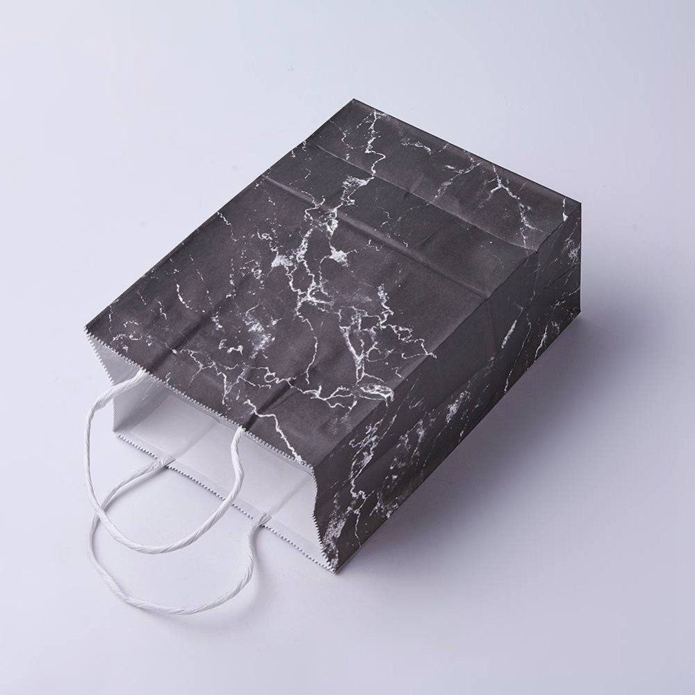 EP -Sac papier craft décor marbre, pochette cadeau papier cadeau décoration mariage,scrapbooking,21x15cm, x10 G9218