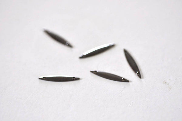 EP pendentif navette laiton cuivre 2 trous,fourniture créative, breloque laiton,Sans nickel,marquise cuivre,création bijoux, les 10-G1435