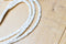EP-perle nacre blanche naturelle heishi,tube coquillage ivoire,perle coquillage,création bijoux,2x4mm, le fil de 185 perles G4773