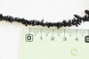 EP -perles chips tourmaline noire naturelle pour la création de bijoux en pierre, 3-8mm,fil 78 cm G3530