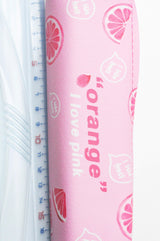 EP trousse stylos rectangulaire motif fruit, 20cm, x1 G4040