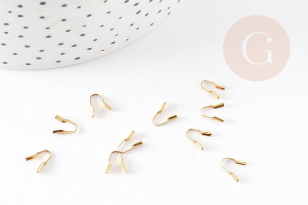 Embouts chaine serpent, 1.2mm, x50 (2.17gr) (G1275)