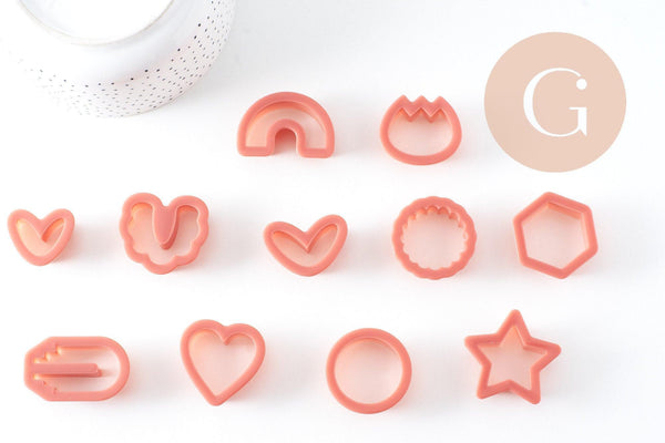 Emporte-Pièce Pâte polymère 22-52mm, x1 (G10635)