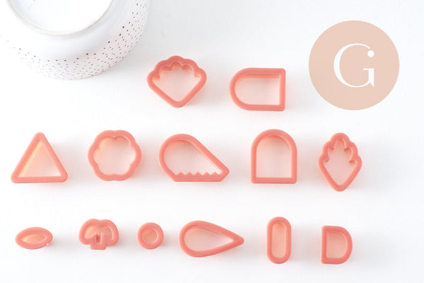 Emporte-Pièce Pâte polymère 22-52mm, x1 (G10635)