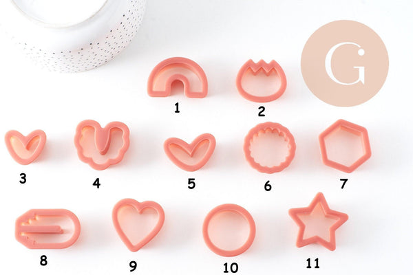 Emporte-Pièce Pâte polymère 22-52mm, x1 (G10635)