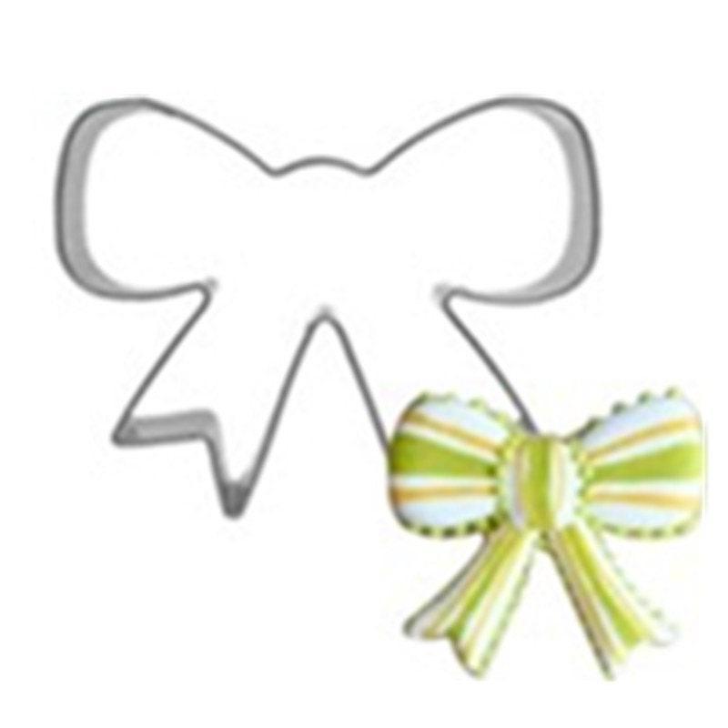 Emporte-pièce Noeud papillon, Moule patisserie, emporte-pièce en acier inoxydable cuisine gateau et loisirs créatifs,6.7cm, x1 G5088