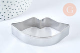 Emporte-pièce bouche, Moule patisserie, emporte-pièce en acier inoxydable pour cuisine gateau et loisirs créatifs,8cm, x1 G5008