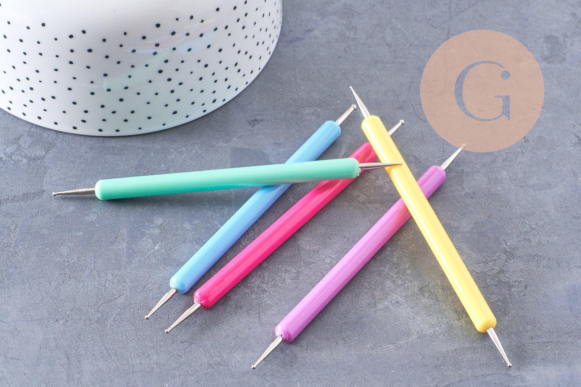 Ensemble de 5 Outils Polymère Multistage plastique multicolore– 13.2cm , x1 (G10263)