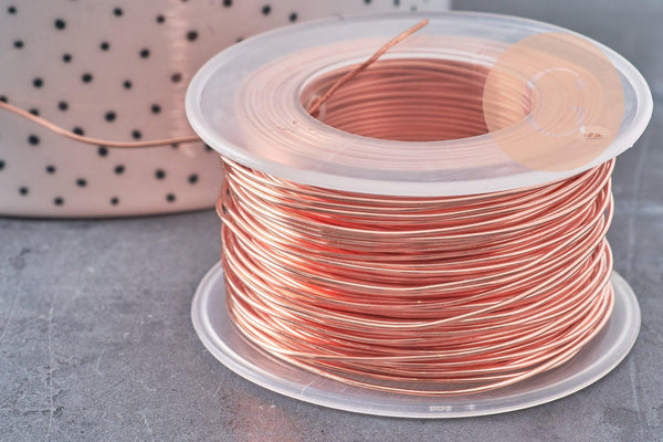 Fil de cuivre brut 0.8mm, x1 mètre (G10880)