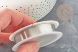Fil de cuivre platine 0.4mm, x1 bobine de 12 mètres (G9312)