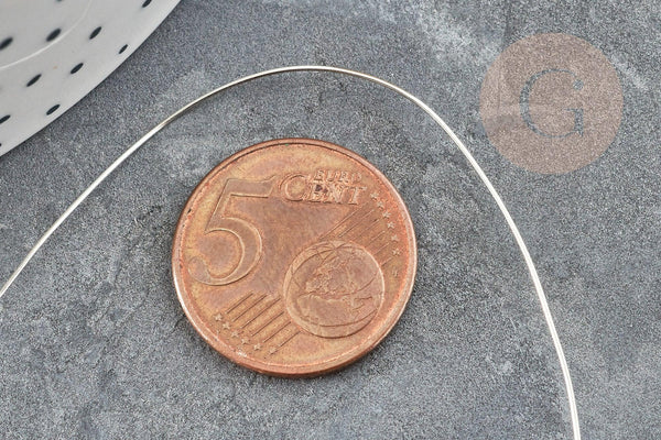 Fil de cuivre platine 0.5mm, x1 bobine de 7 mètres (G9313)