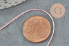 Fil rose clair nylon pour broderie couture bijoux 0.7mm, x 10 Mètres (G3637)