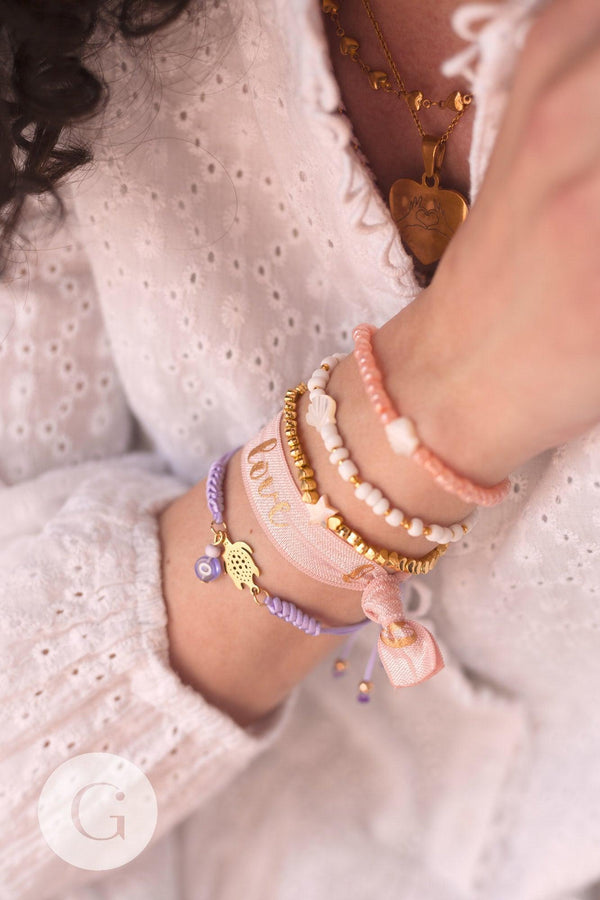 Grosses perles de rocaille verre multicolore pastel 4.5mm, x10Gr (G7401)