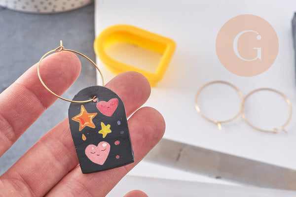 Kit Débutant pâte polymère - Créez vos premières boucles (G10840)