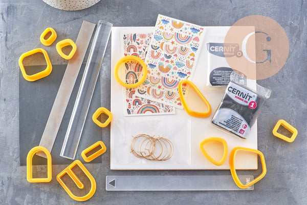 Kit Débutant pâte polymère - Créez vos premières boucles (G10840)