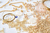 Kit création 5 Bracelets perles et nacre Mykonos Jaune ou Bleu, x1 (G8751)