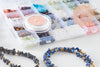 Kit mix de perles 18 couleurs pierre Lithothérapie x1 (G10956)
