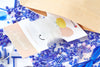 Kit mix de perles bleues Santorin, Coffrets et kits pour la création de bijoux fantaisie DIY, x1 (G8346)