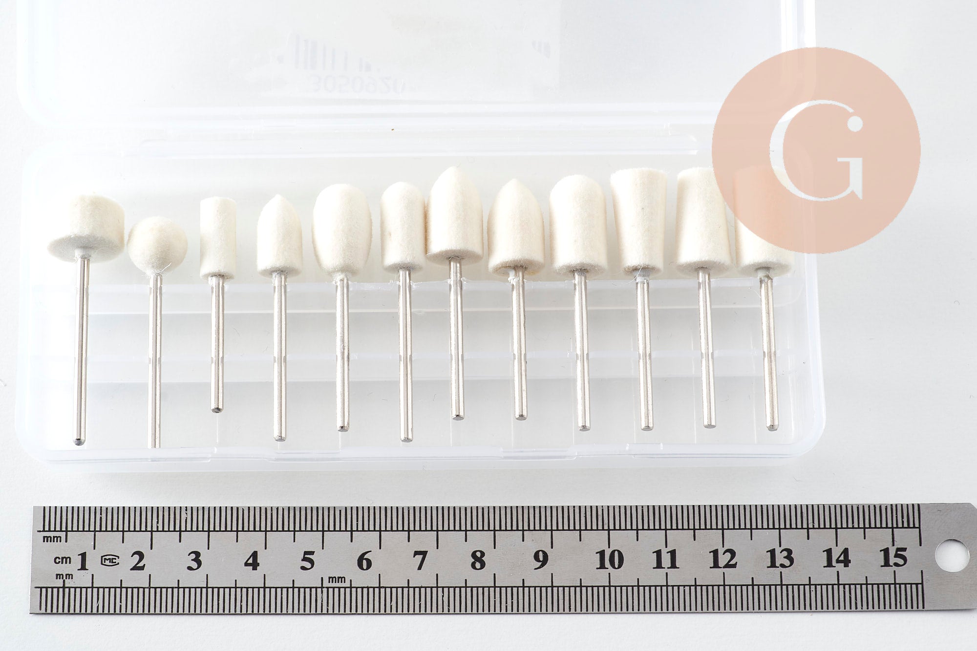 Mini-perceuse pour création de bijoux polymère & laiton avec mèches, x1 (G10206)