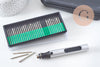 Mini-perceuse pour création de bijoux polymère & laiton avec mèches, x1 (G10206)