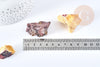 Mookaite naturelle brute 30-42mm, pierre naturelle pour création bijoux lithothérapie, x1 (G8631)