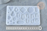 Moule pour fabrication pendentif résine 102x165mm, x1 (G7753)