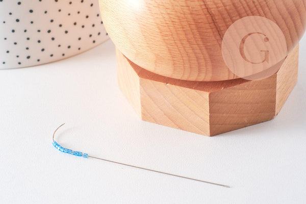 Moulin à perles SIMPLE BEADSMITH 9cm, outils création bijoux tissage perle rocaille, x1 (G10501)