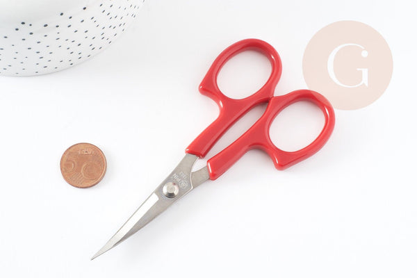 Paire de ciseaux haute précision acier inoxydable, fabrication de bijoux, ciseaux couture, outil scrapbooking, la paire G5090