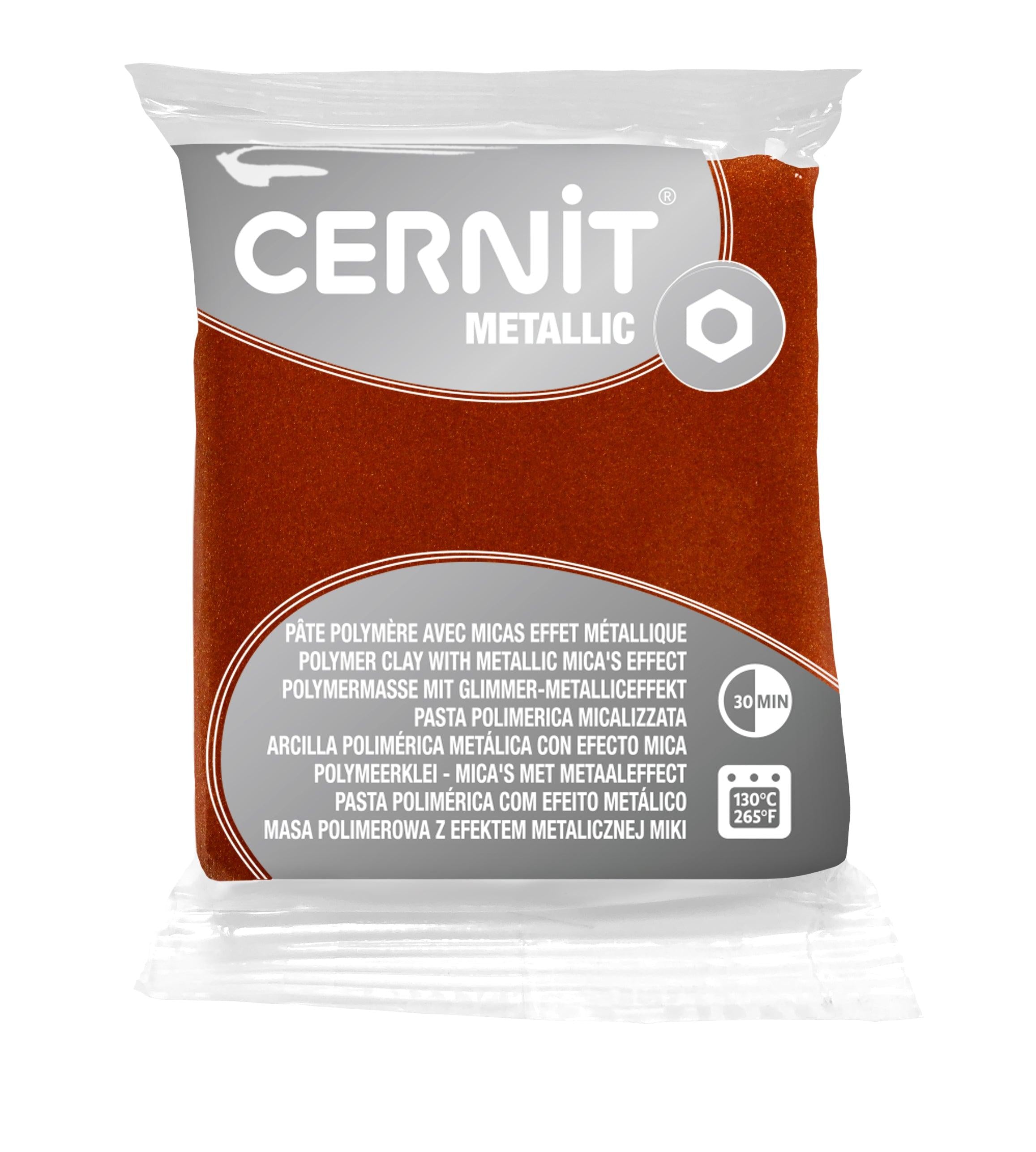 Pâte polymère Cernit METALLIC - Bronze x56g (G10454)