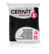 Pâte polymère Cernit Number one opaque - Noir x56g /250g/500g (G10440)