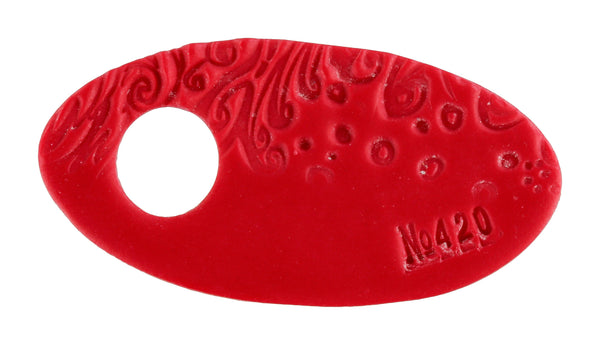 Pâte polymère Cernit Number one opaque - Rouge Carmin x56g (G10436)