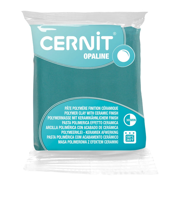 Pâte polymère Cernit OPALINE - Vert Céladon x56g (G10448)