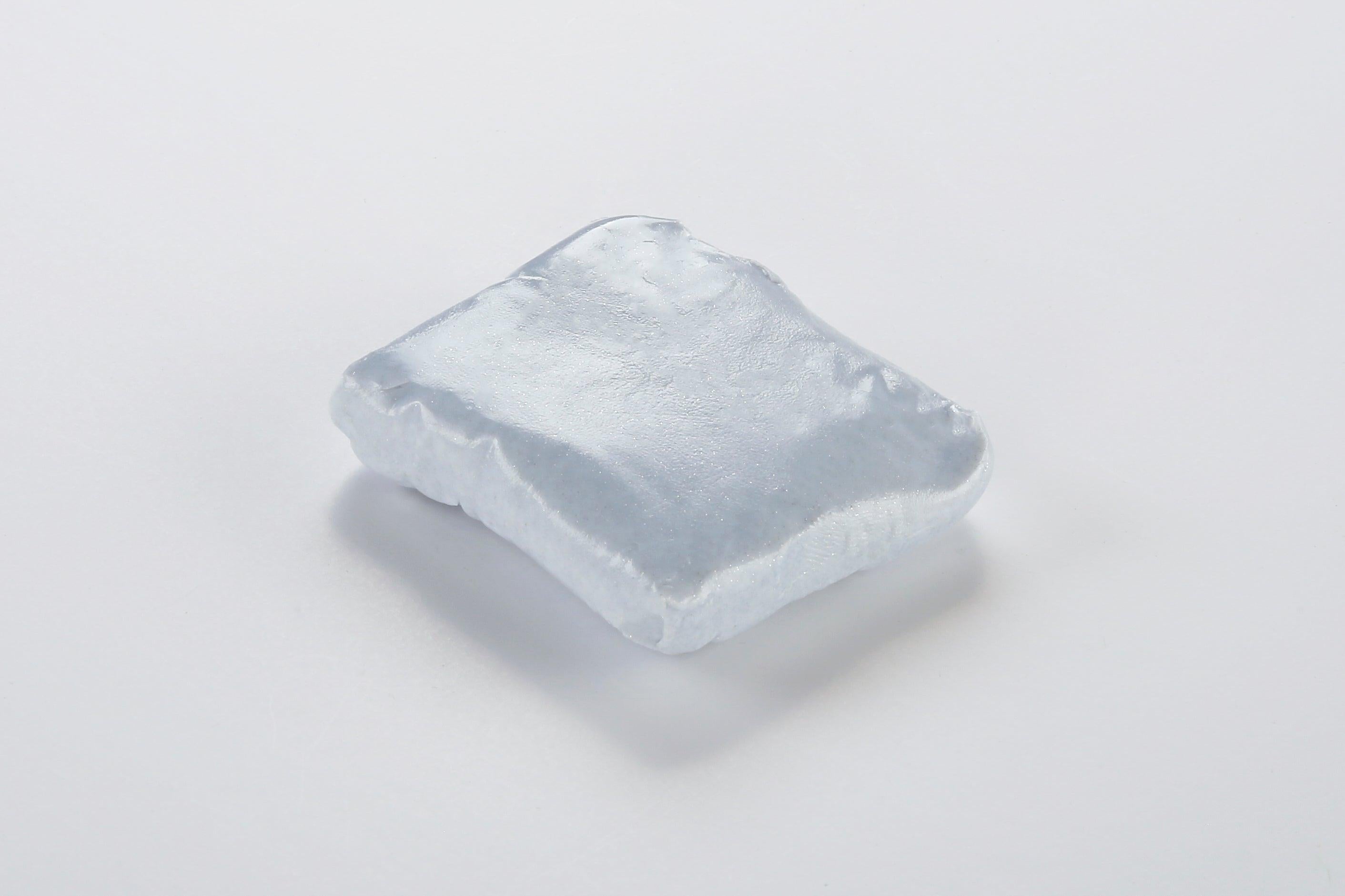 Pâte polymère Cernit TRANSLUCENT - Glitter Argent x56g (G10468)