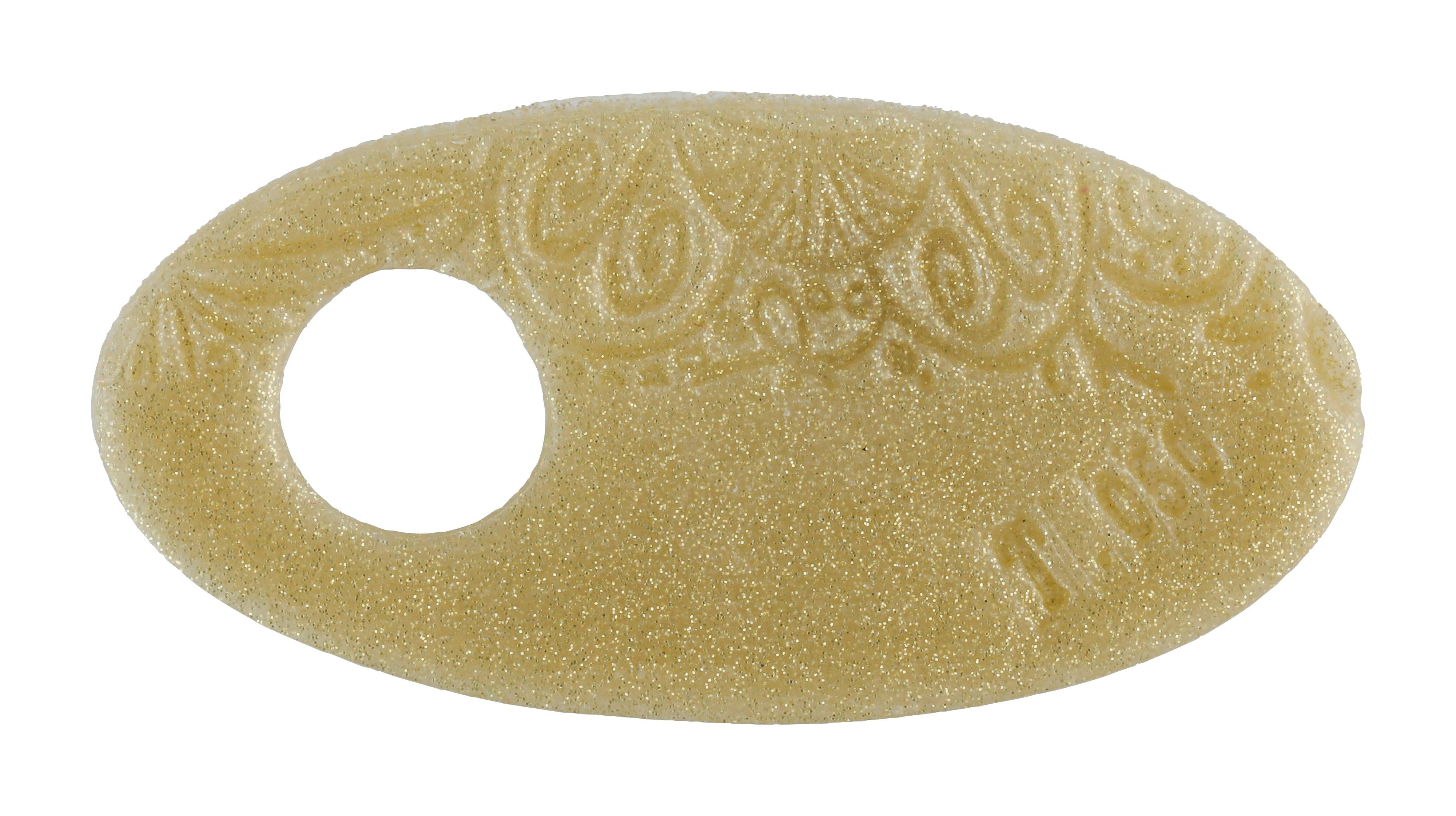Pâte polymère Cernit TRANSLUCENT - Glitter Or x56g (G10465)