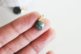 Pendentif goutte rubis zoisite, pendentif zoisite,pendentif pierre,zoisite naturelle, 17-19mm, x1 G2788