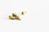 Pendentif goutte zamac bronze 17mm, x1 (G0532)